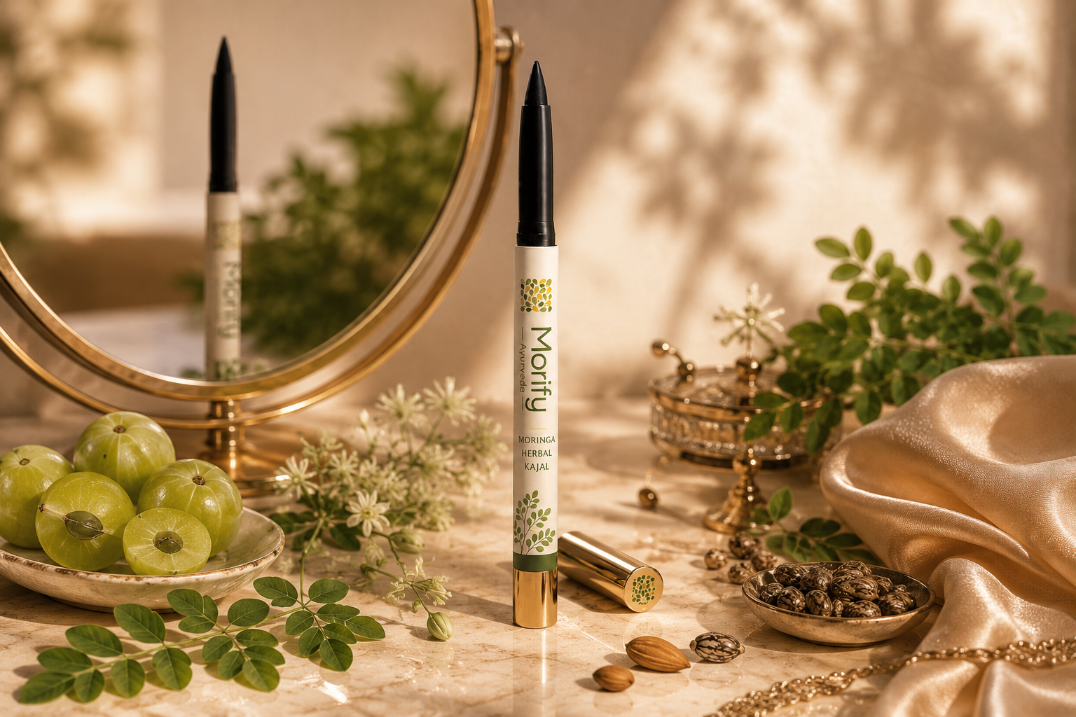 Where Beauty Meets Ayurveda: Meet the World's First Moringa Kajal Pencil