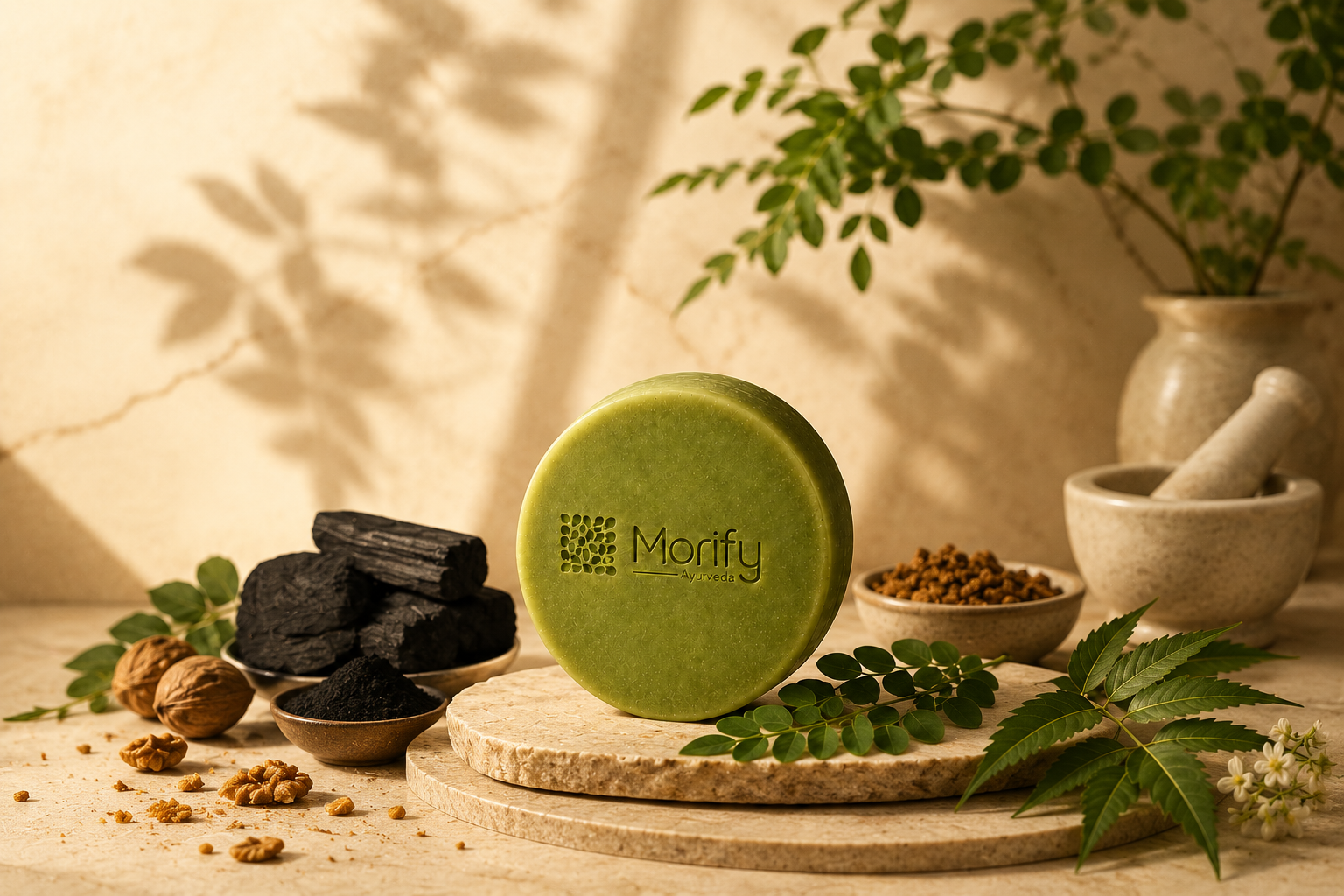 Nature's Daily Detox: How Moringa, Neem & Activated Charcoal Renew Your Skin