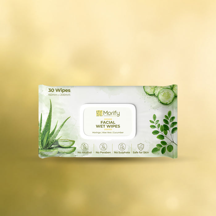 Morify Facial Wet Wipes 