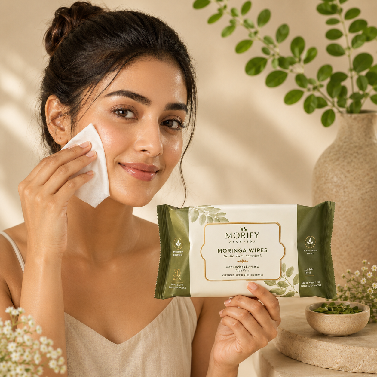 Morify Facial Wet Wipes 