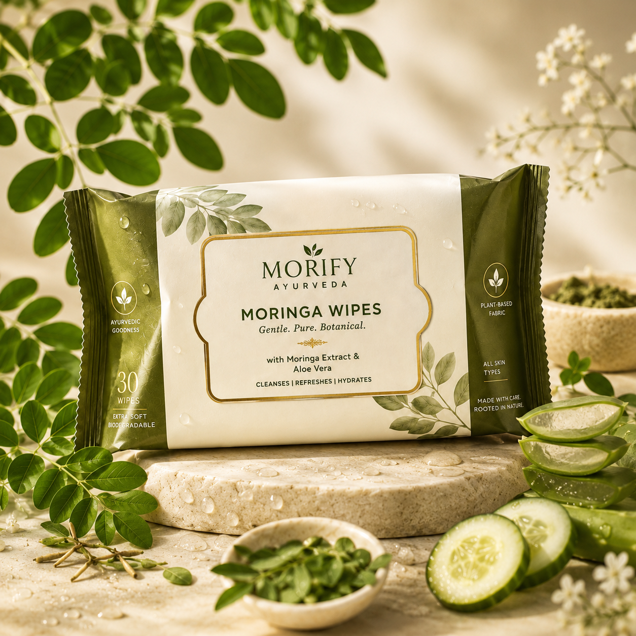 Morify Facial Wet Wipes 