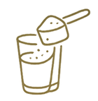 Add 30g Morimix to a glass